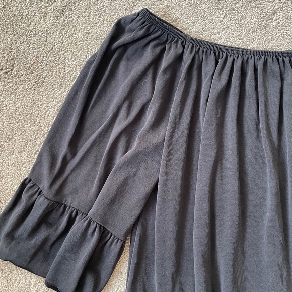 ...lavender field... Boho/Western Off-The-Shoulder Blouse - Picture 2 of 6